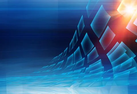 Graphical abstract technology background Concept Series Stock-Illustration