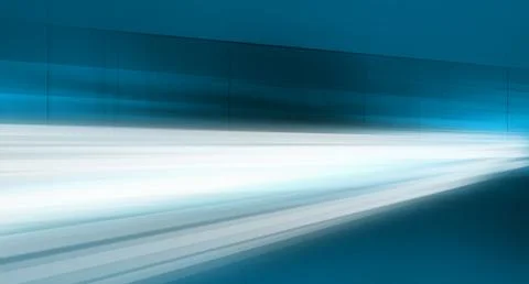 Graphical abstract technology background- fast moving data lines through spaces Stockillustratie