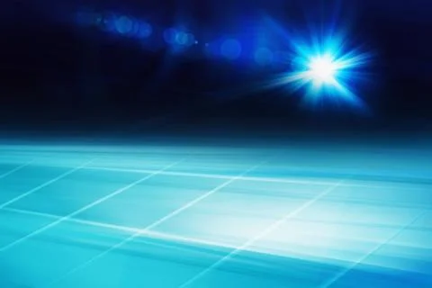 Graphical abstract technology background with lens flare Concept Series Stock Illustration