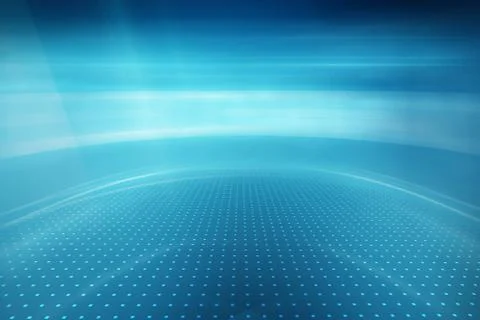 Graphical abstract technology background, with light rays on modern stage Иллюстрация