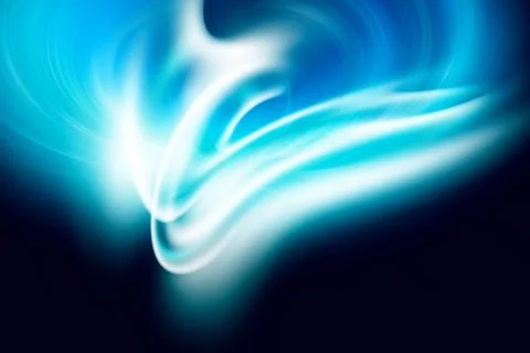 Graphical abstract white flowing curves background concept series Stock Illustration
