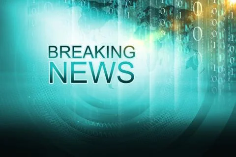 Graphical breaking news background Concept Series Иллюстрация