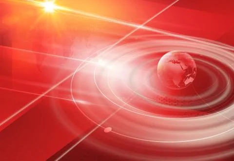 Graphical expanding digital technology background concept series Stock Illustration