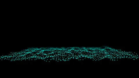 Graphical geometric background molecule ... | Stock Video | Pond5