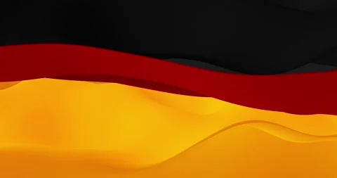 Graphical German Flag 1 Stock-Footage 148058976