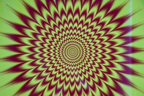 Graphical illusion 写真素材