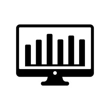 Graphical Information Icon. Analytics icon. Stock Illustration