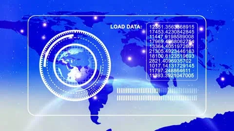 Graphical Interface Elements. Space Stock-Footage 10680913