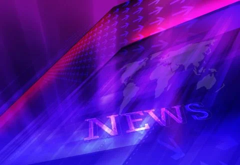 Graphical Modern Studio News Background 스톡 일러스트