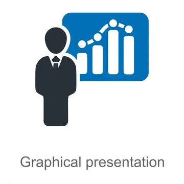Graphical Presentation Stock Illustration