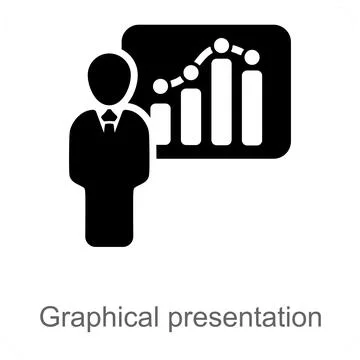 Graphical Presentation Stock Illustration