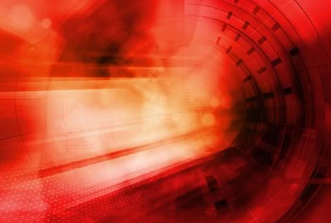 Graphical red theme background for news publishing Stock Illustration