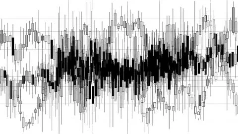 Graphical representation of data Stock Illustration