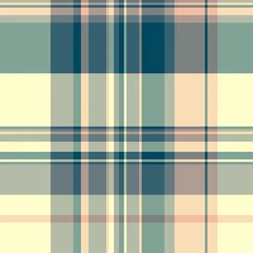 Graphical seamless vector fabric, endless pattern check textile. Variation .. Stock Illustration