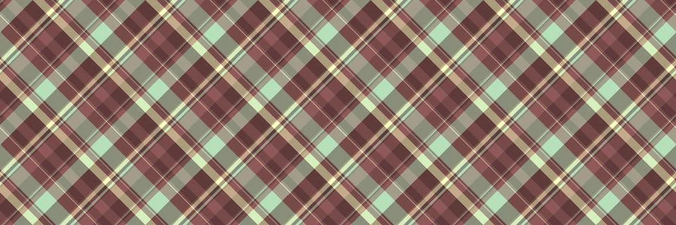 Graphical textile pattern vector, rose plaid seamless background. Mid check.. Stock Illustration