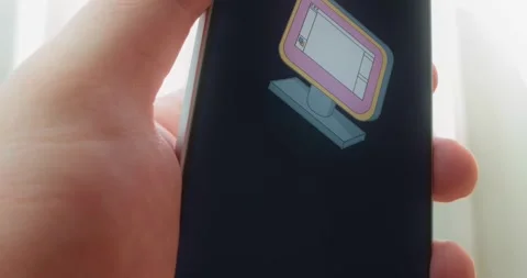 Graphical user interface on computer screen, presentation Stock Footage 313443188