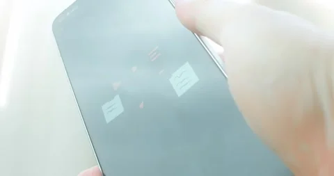 Graphical user interface with cursor, presentation Stock Footage 313437704