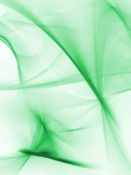 Graphics abstract texture. Computer rendered background. Green 3D fractal. Stock Illustration