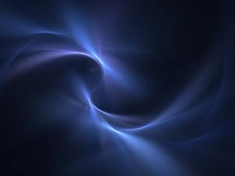 Graphics abstract texture. Computer rendered background. 3D fractal. Blue blu Illustrazione stock