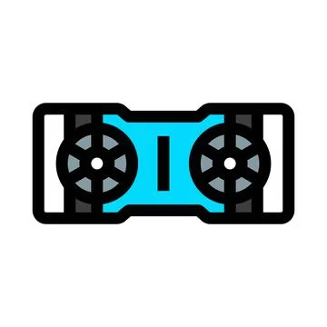 Graphics card computing hardware component icon Stock-Illustration