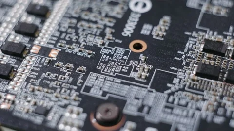 graphics card GPU circuit board, Stock Video Pond5