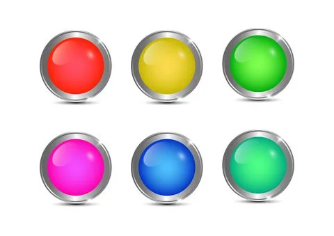 Graphics design ball glossy round vector illustration Illustrazione stock
