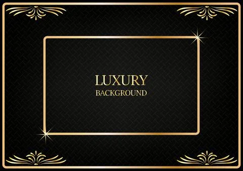 Graphics design luxury gray pattern texture with shiny ornament gold vector Illustrazione stock
