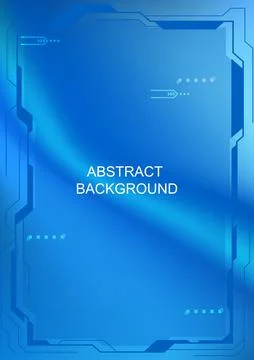 Graphics design pattern or template frame blue color tone Illustrazione stock