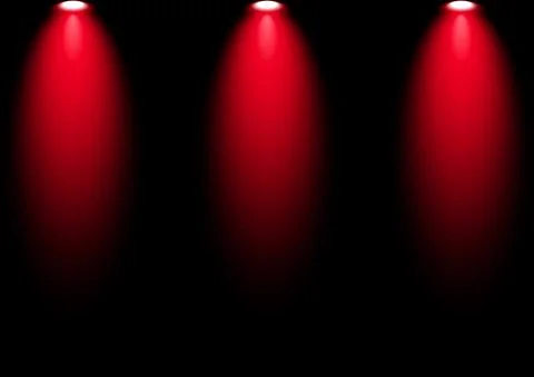 Graphics design Spot light with red color tone vector illustration Stock Illustration