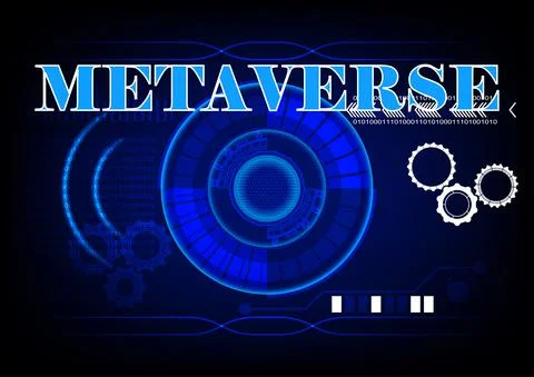 Graphics design vector illustration style hitech technology glow Stock-Illustration