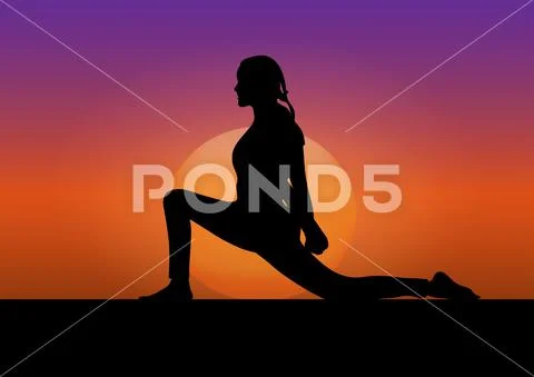 Yoga postures exercises, Vector illustration - Graphics Pic | Vector  illustration, Yoga postures, Posture exercises