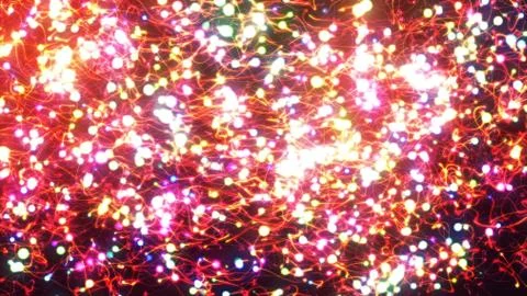 Graphics with glowing colored lines 스톡 일러스트