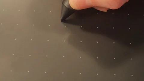 Graphics tablet. Stylus. bar touch. Stock Footage 83833363