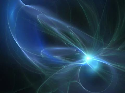 Graphics texture. Computer rendered background. 3D fractal. Smooth light wave 스톡 일러스트