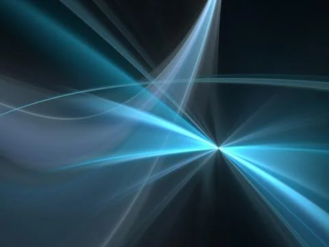 Graphics texture. Computer rendered background. 3D fractal. Smooth light wave Stock Illustration