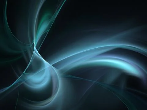 Graphics texture. Computer rendered background. 3D fractal. Smooth light wave Stockillustratie