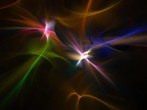 Graphics texture. Computer rendered background. 3D fractal. Abstract magic li Stock Illustration