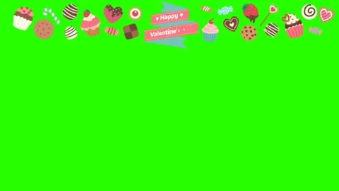 Graphics of valentine's day greeting for lover 库存影片 148134741