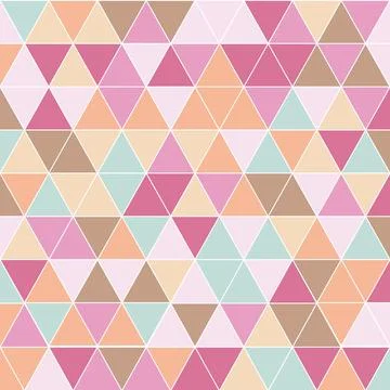 Graphics Vector Illustration Seamless polygon background pattern Stock Illustration