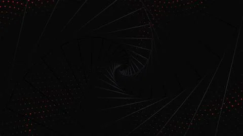 Graphite geometric spiral background Illustrazione stock