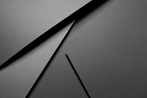 Graphite grey abstract geometric background with soar rectangle spaces, strip Stock Photos