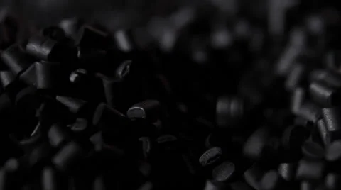 Graphite pieces fall from the top Stock Footage 41985907