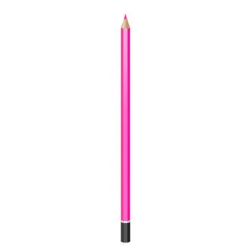 Graphite pink pencil. Stock Illustration