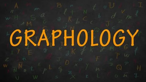 Graphology Stock Illustration