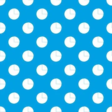 Graphs chart statistic pattern seamless blue Illustrazione stock