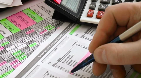 Graphs, charts, business Stock Footage 68385609