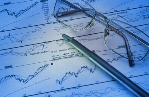 Graphs &amp; Charts Stock Photos