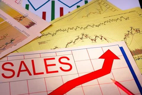 Graphs &amp; Charts Stock Photos