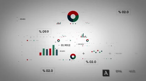 Graphs Color Lite Stock Footage 51029674