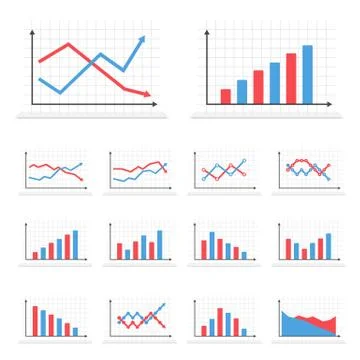 Graphs Stock Illustration
